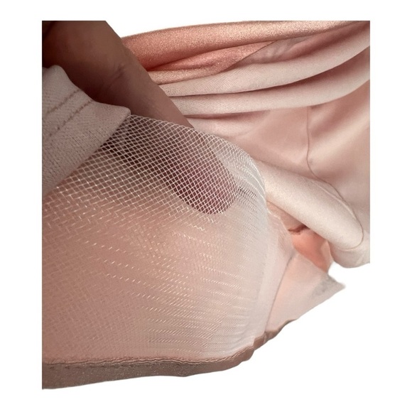 Cynthia & Sahar CS101 Off Shoulder Corset Stretch Satin Mermaid Toasted Sugar - Picture 10 of 16